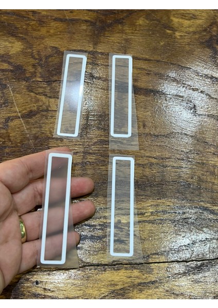 4 Adet Ütü İle Yapışan I Harfi Arma Transfer Baskı Harf 8 x 2 cm
