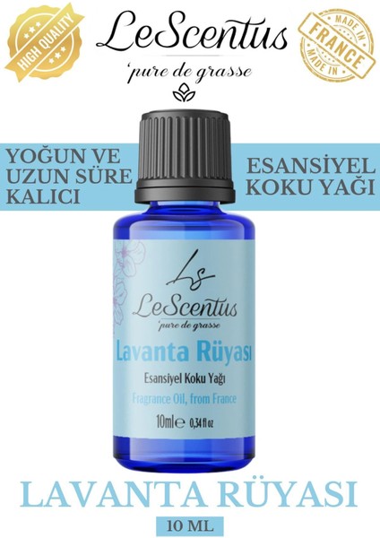 Le Scentus Lavanta Rüyası Esansiyel Koku Yağı 10 ml