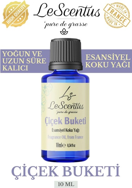 Le Scentus Çiçek Buketi Esansiyel Koku Yağı Oda KOKUSU10ml