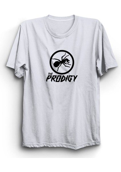 Prodigy, Ant Logo, Rock Metal Müzik Grubu %100 Pamuk Tişört