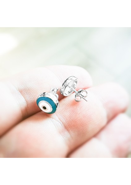 Gümüş Mineli Göz Küpe fiyatları