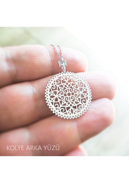 Gümüş Yaşam Çiçeği Kolye fiyatları