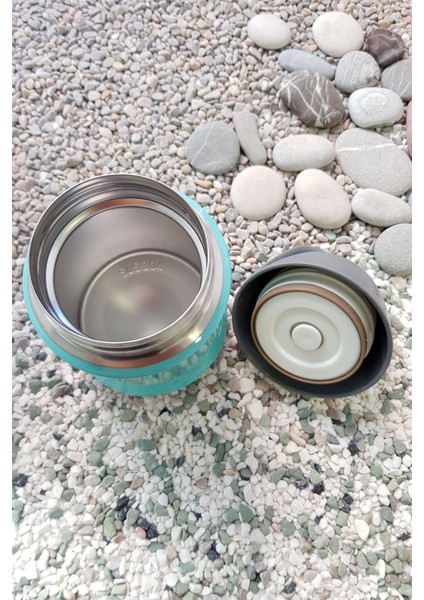 Mavi 304 Çelik 450 ml Vakumlu Bebek Mama Saklama Termosu Mug CIN297MV modelleri