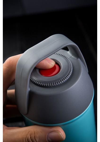 Mavi 304 Çelik 450 ml Vakumlu Bebek Mama Saklama Termosu Mug CIN297MV fırsatları