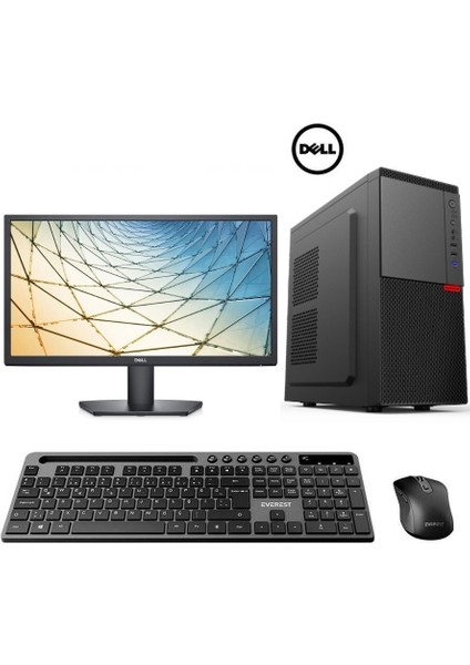 TX5582 I9 11900F 8gb Ram 256GB SSD 2gb R5 230 21.5 Inç Dell Monitör Masaüstü Ofis Bilgisayarı