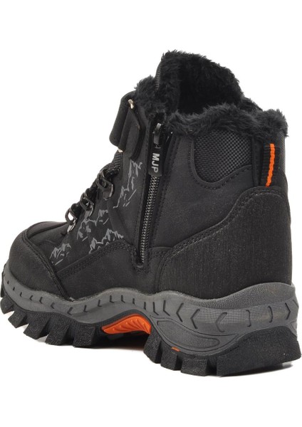 2040-F Siyah-Turuncu Içi Kürklü Çocuk Bot fırsatları