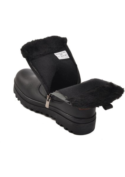 23003-F Siyah Içi Polarlı Çocuk Bot fırsatları