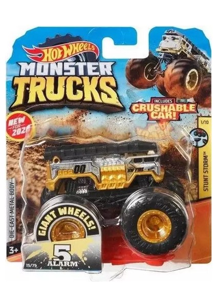 Mattel FYJ44 Hot Wheels Monster Trucks 1:64 Sürpriz Araba