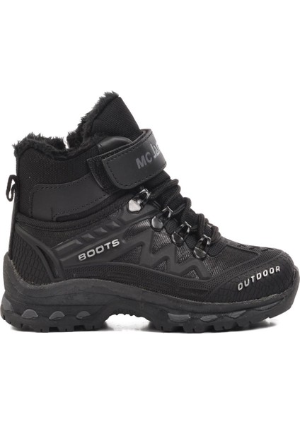 1831-P Siyah Içi Kürklü Çocuk Bot fiyatları