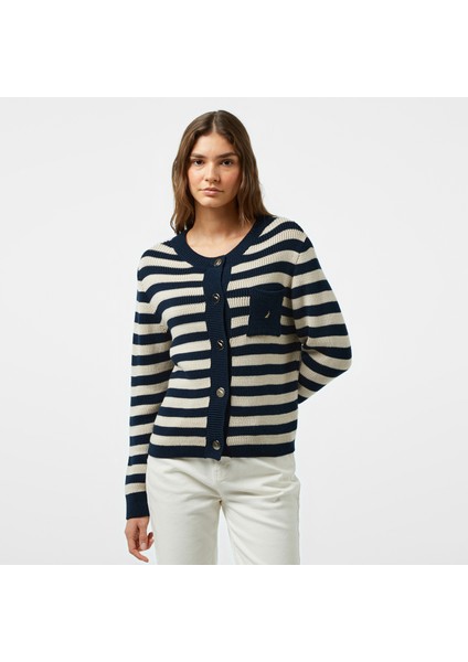 Kadın Lacivert Regular Fit Triko 47S008T.4VN