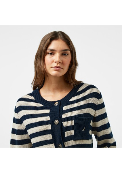 Kadın Lacivert Regular Fit Triko 47S008T.4VN fırsatları