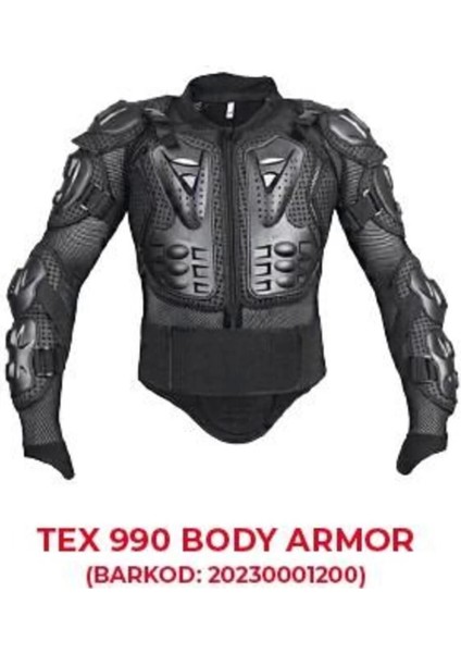 Forte Gt 990 Motosiklet Body Armor Fileli Yazlık Full Koruma Europe Standart L Beden