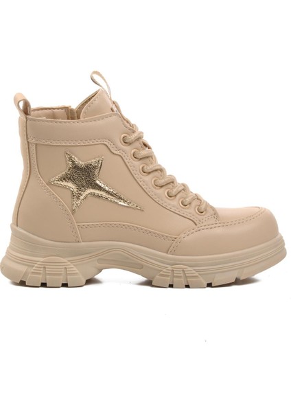 24042-F Bej Içi Polarlı Çocuk Bot fiyatları