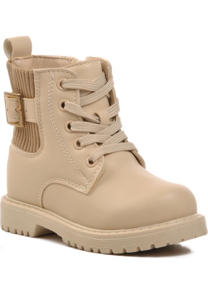 24030-P Bej Içi Polarlı Çocuk Bot