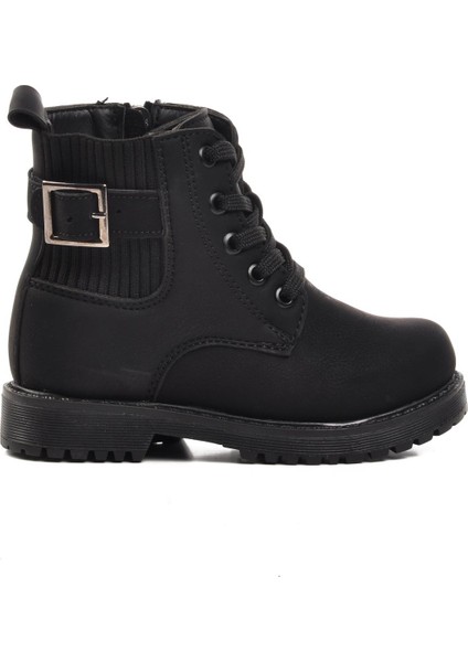 24030-P Siyah-Zümrüt Içi Polarlı Çocuk Bot fiyatları