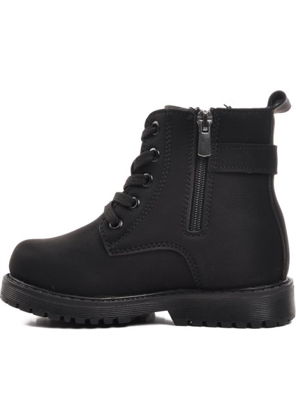 24030-P Siyah-Zümrüt Içi Polarlı Çocuk Bot modelleri