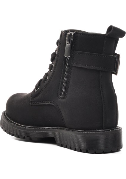 24030-P Siyah-Zümrüt Içi Polarlı Çocuk Bot fırsatları