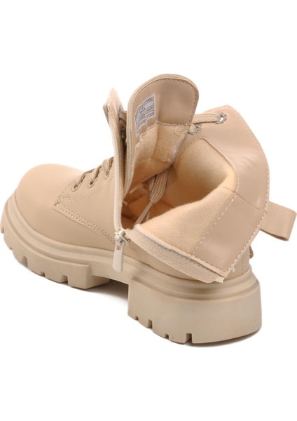 24106-F Bej Geniş Kalıp Içi Polarlı Çocuk Bot fırsatları