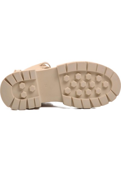 24106-F Bej Geniş Kalıp Içi Polarlı Çocuk Bot indirimleri