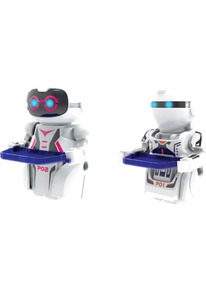 Neco Toys Sıl 88595 Silverlit Kumandalı Mini Droid Z Robot -Necotoys