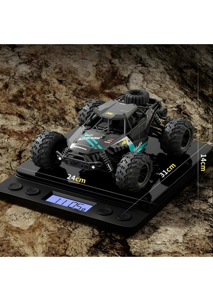 2.4ghz Uzaktan Kumandalı Metal Gövde 50 Km Hız Yapan 4x4 Off-Road Arazi Aracı - Kumandalı 7.4V 1300 Mah Şarjlı Rc Araba modelleri