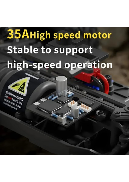 2.4ghz Uzaktan Kumandalı Metal Gövde 50 Km Hız Yapan 4x4 Off-Road Arazi Aracı - Kumandalı 7.4V 1300 Mah Şarjlı Rc Araba indirimleri