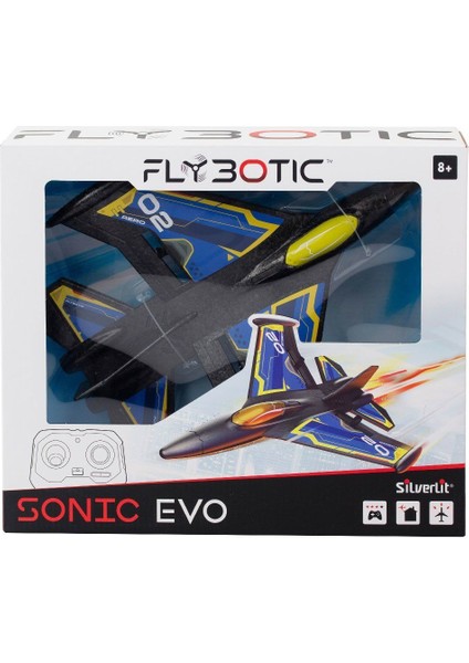 Sıl 85741 Silverlit Sonic Evo Kumandalı Uçak -Necotoys