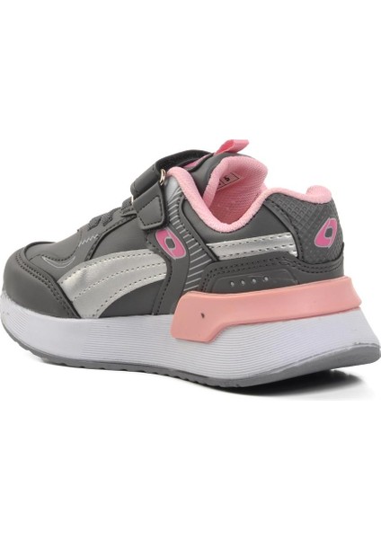 729-25K-P Füme-Pembe Çocuk Spor Ayakkabı