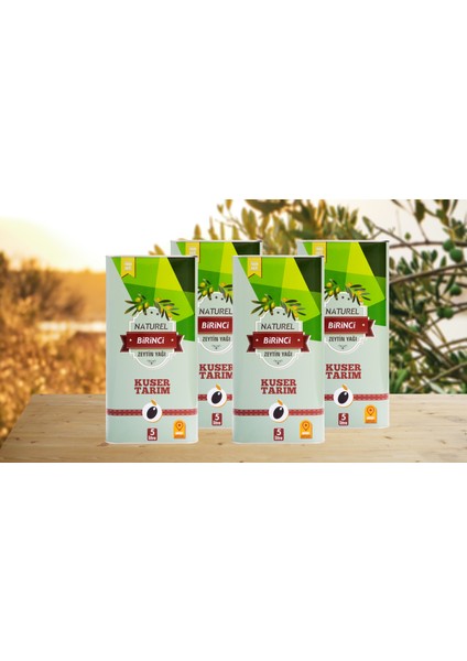 Naturel Sızma Zeytinyağı 4 x 5 lt