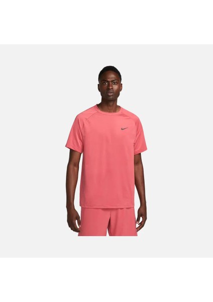 DV9815 655NIKE Dri-Fit Ready Fitness Training Short-Sleeve Spor Pembe Erkek T-Shirt modelleri
