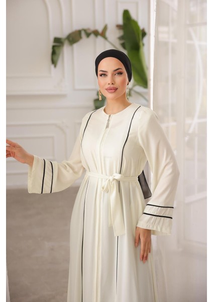 Kol Ağzı ve Önü Çift Biyeli Ferace NSR504501 fiyatları