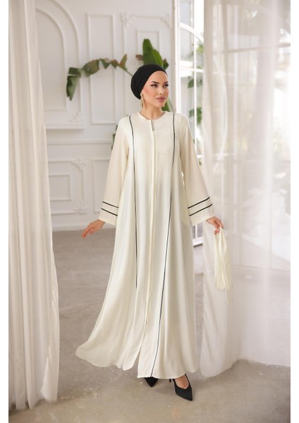 Kol Ağzı ve Önü Çift Biyeli Ferace NSR504501 fırsatları