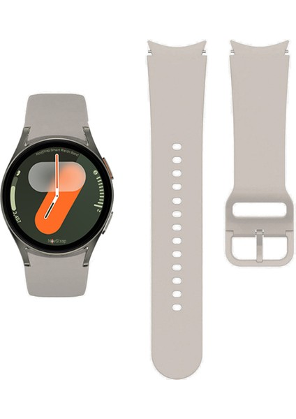 Samsung Galaxy Watch 7 6 5 Pro 4 Fe 40 42 43 44 45 46 47 mm Uyumlu Kordon Tam Kapatan Pimli Silikon