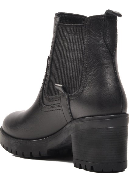 9826 Siyah Deri Kadın Bot fırsatları