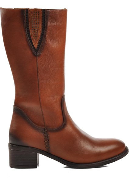 Voyager 9289 Taba Içi Polarlı Deri Kadın Çizme fiyatları