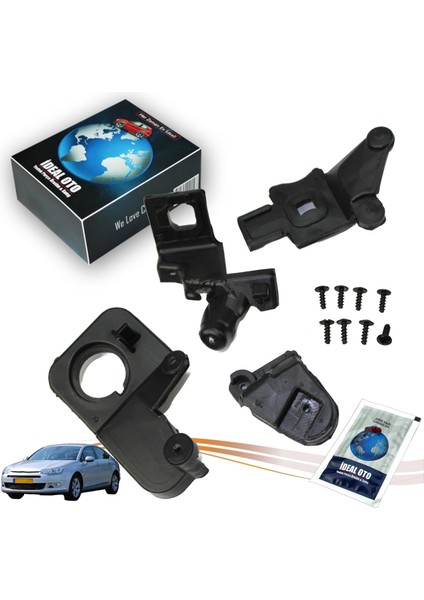 Citroen C5 (2008-...) Için Sağ Far Klips Tamir Seti 6212F1
