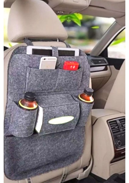 Araç Içi Koltuk Arkası Eşya Düzenleyici Ceplik Çanta Araba Oto Seyahat Organizeri Toplayıcı Keçe modelleri