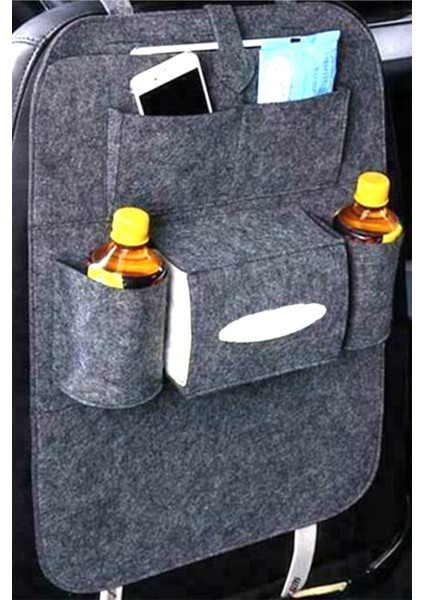 Araç Içi Koltuk Arkası Eşya Düzenleyici Ceplik Çanta Araba Oto Seyahat Organizeri Toplayıcı Keçe fırsatları