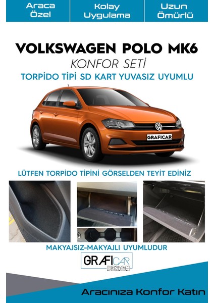 Volkswagen Polo Mk6 Konfor Seti-Iç Trim Kumaş Kadife Kaplama-Ses Izolasyon Amaçlı Ürün