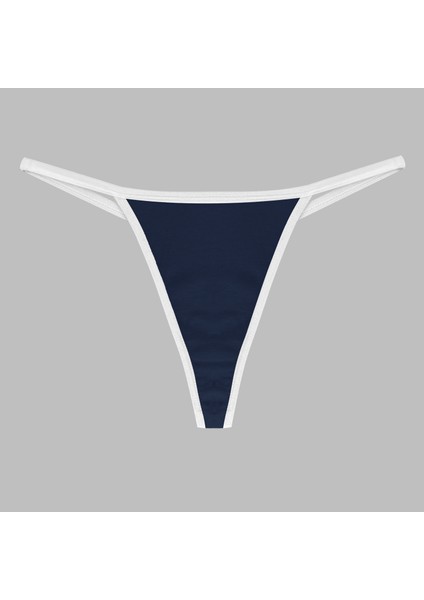 Yohannesclub, Kadın, Thong String, 2'li, Bordo, Lacivert