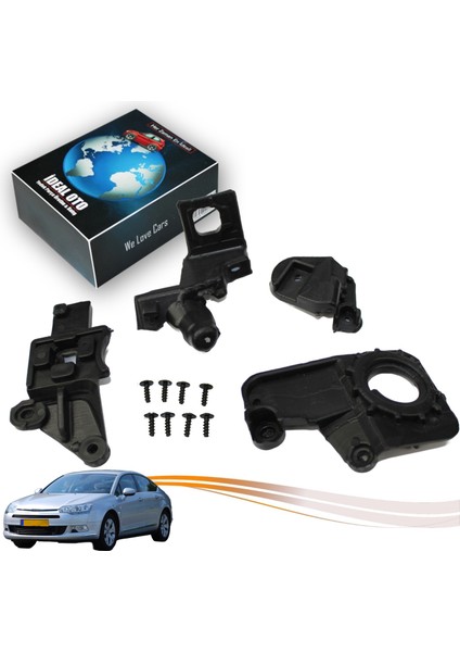 Citroen C5 (2008-...) Için Sol Far Klips Tamir Seti 6212F8