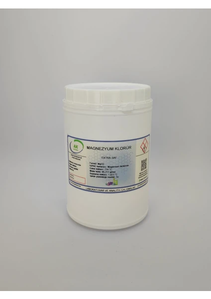 AROPİ MAGNEZYUM KLORÜR (MgCl2) 500 G