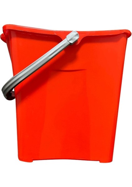 Krom Temizlik Arabası ve Paspas Seti, Plastik ve Islak Mop, Renk: Kırmızı, Pratik ve Şık indirimleri