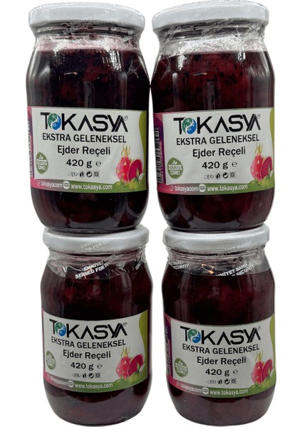 Ejder Reçeli 420 G (4 Lü Kavanoz)