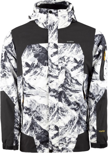 Evolite Blizzard 3in1 Ceket - Siyah/beyaz