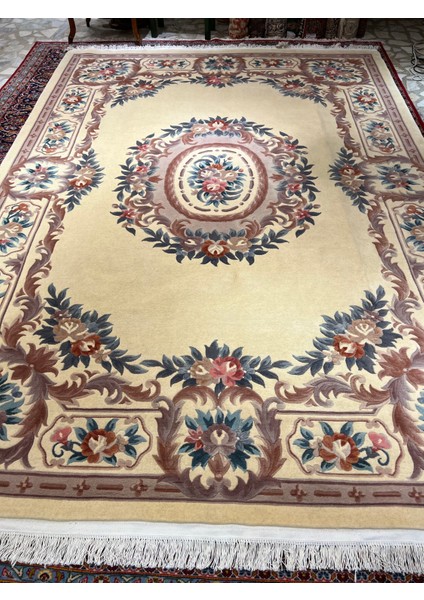 El Dokuma Kabartmalı Halı 352x253 cm modelleri