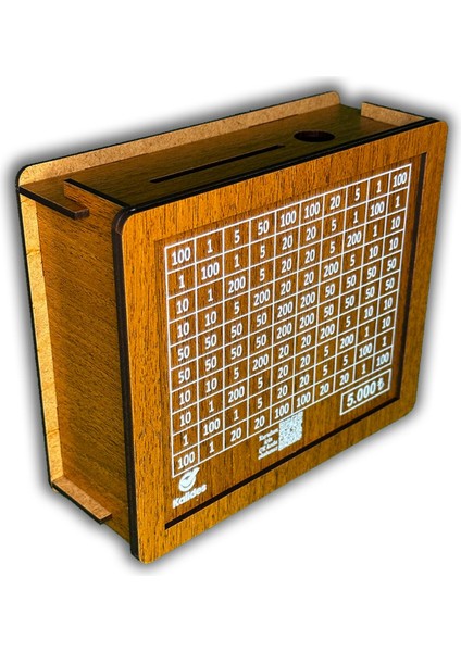 Tekno Trust Parabox - 5.000 Tl Kumbara - Para Biriktirme Hedef Kutusu