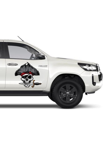 Korsan Denizci Kurukafa Sticker 00506 fırsatları