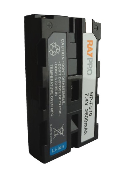 Sony Hvr HD1000E Hxr MC1500 MC2000 MC2500 Için NP-F570 Batarya