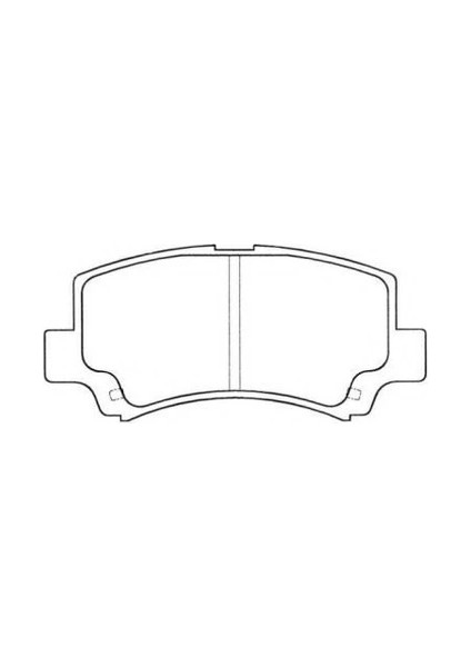 Fren Balata Dfm Van 10-12 Ön Takım 5581075F10